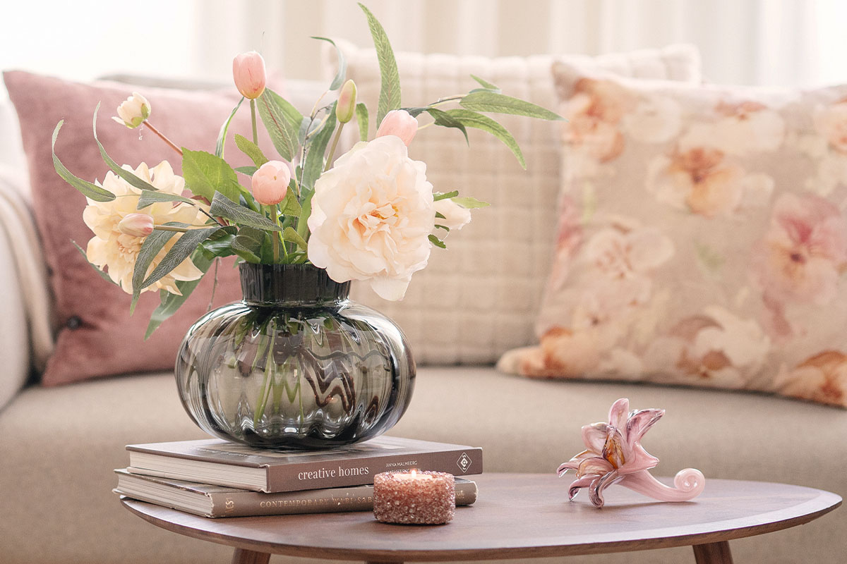 Blomster i vase frøy