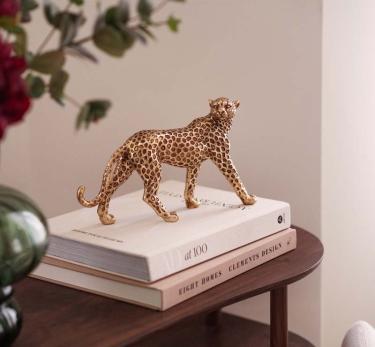 Dekorfigur leopard