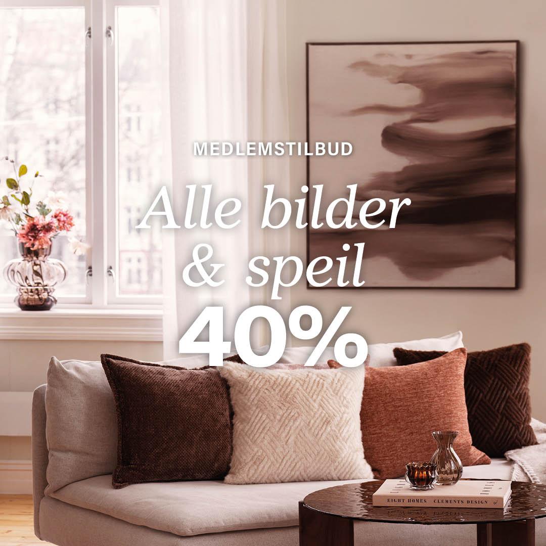 Bilder og speil tilbud banner