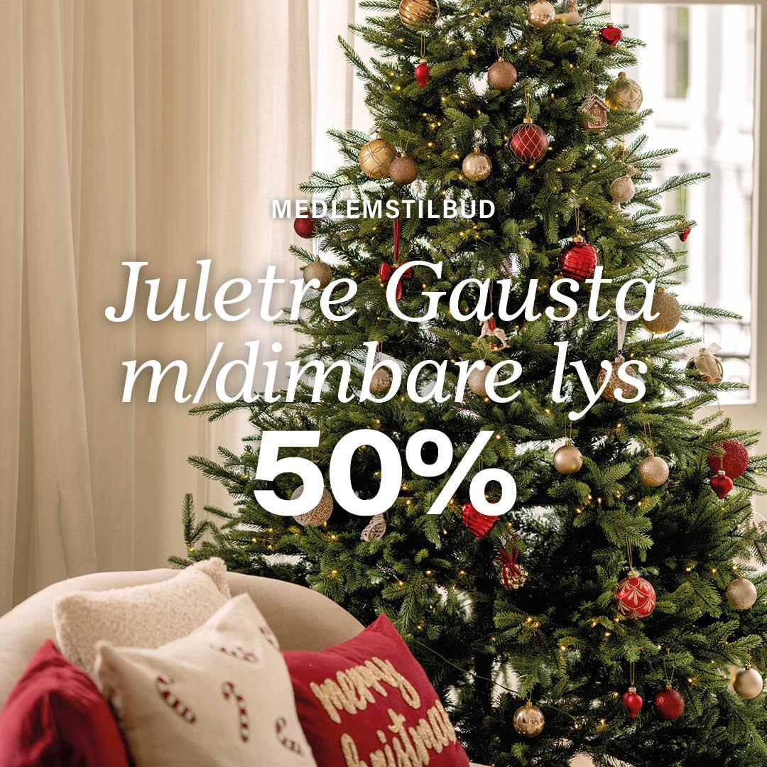 Juletre Gausta black week tilbud