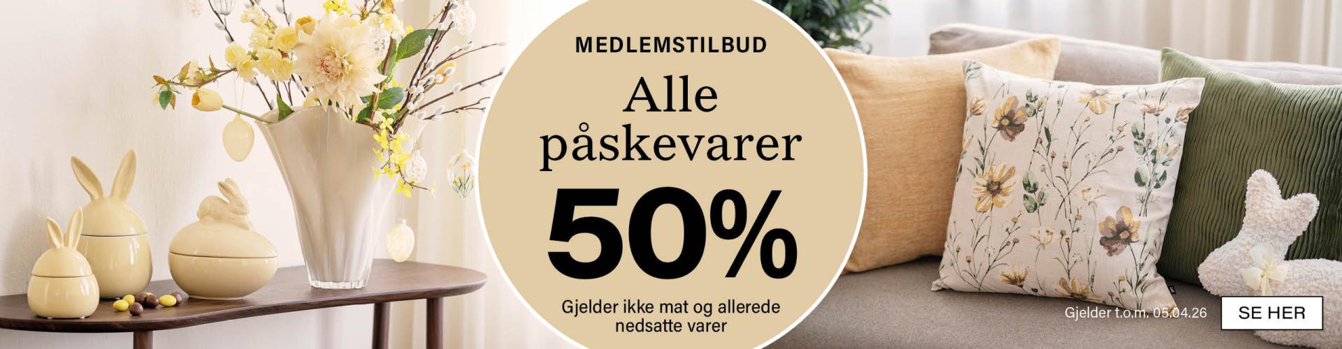 Påske 50%