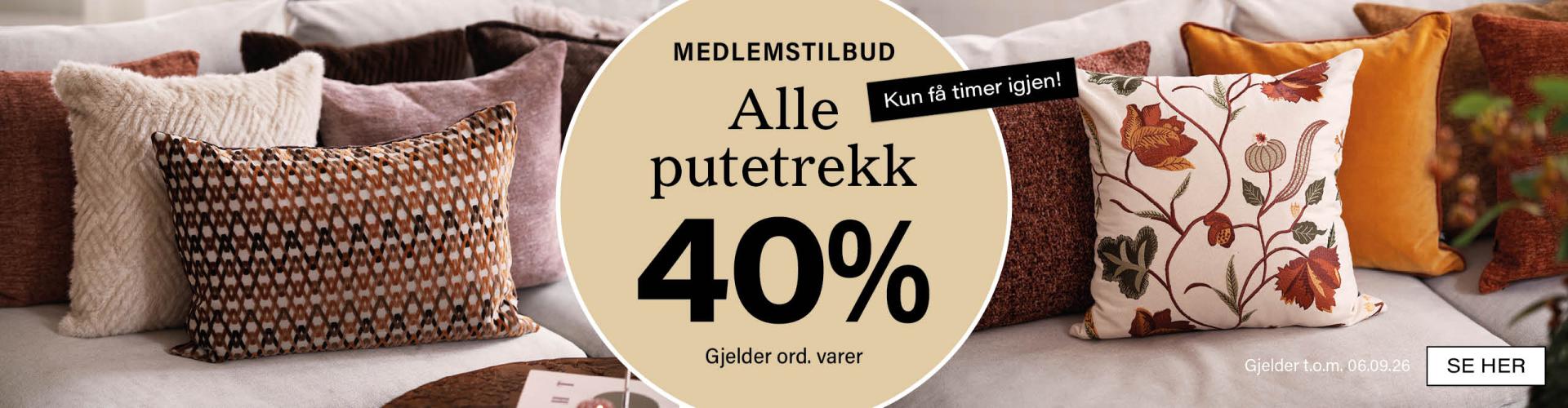 Putetrekk tilbud desktop
