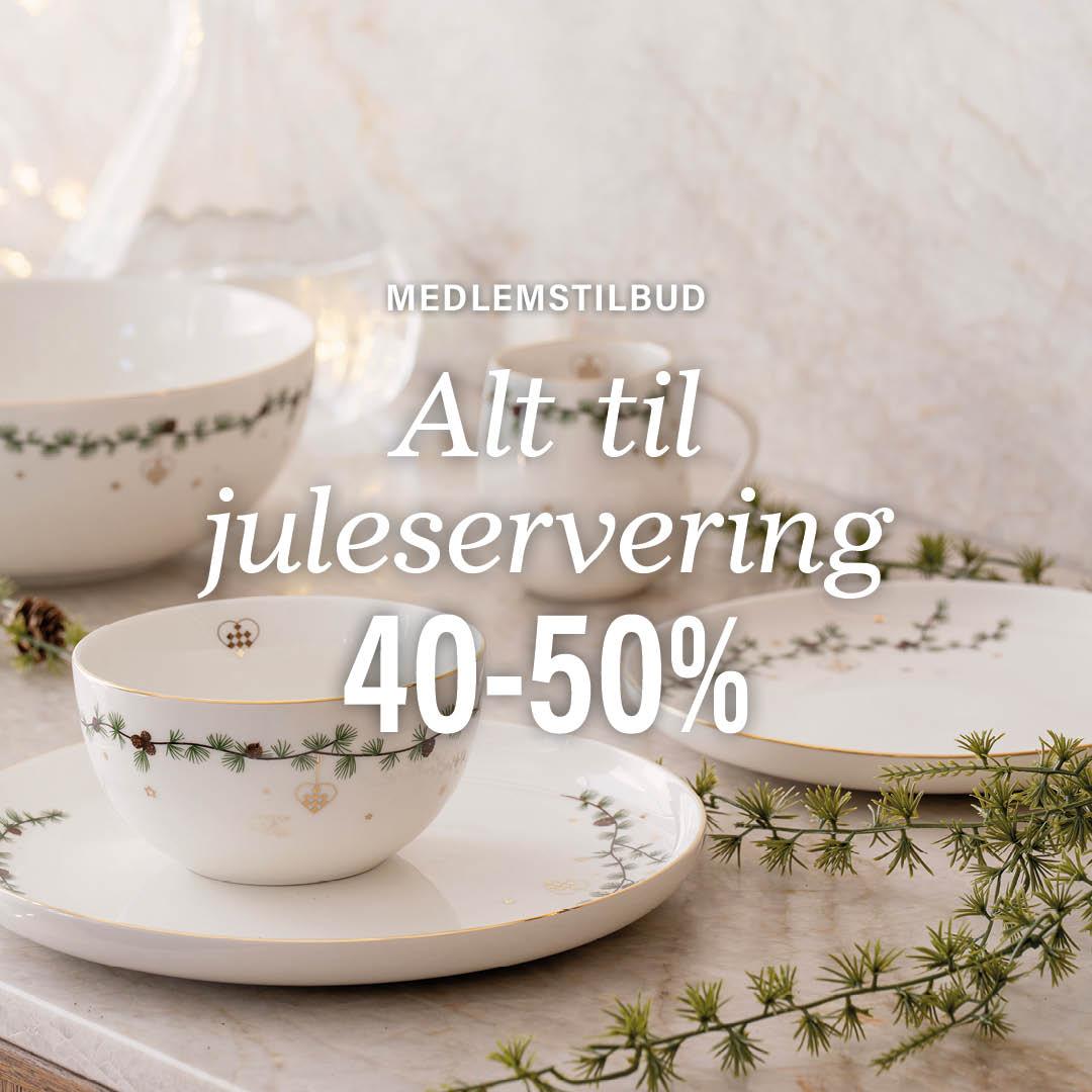 Juleservering tilbud