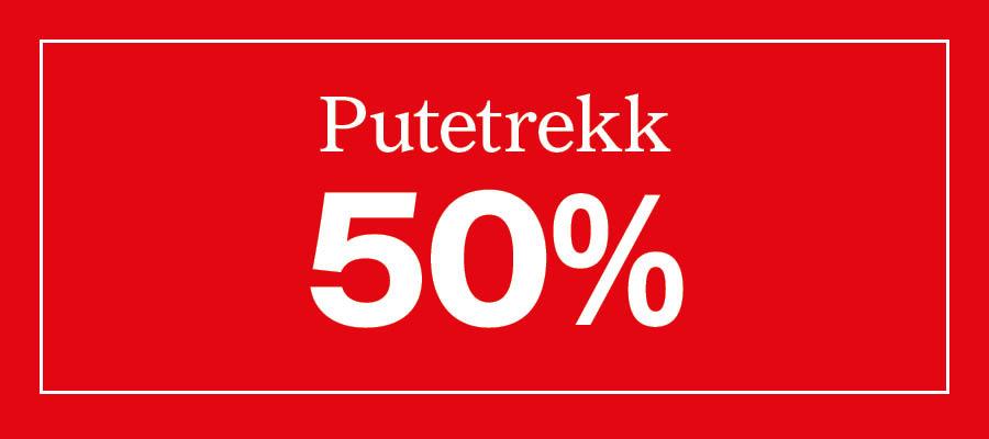 Putetrekk 50%