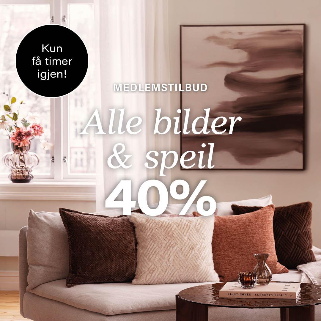 Bilder og speil tilbud banner