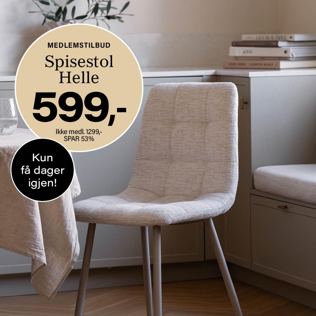 Stol Helle tilbud