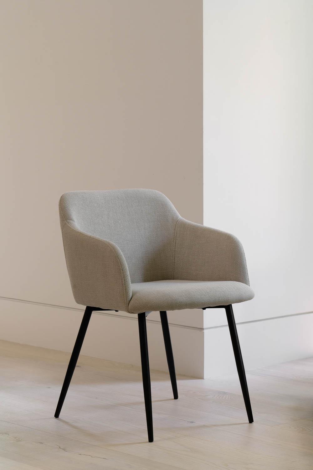 Spisestol levi beige