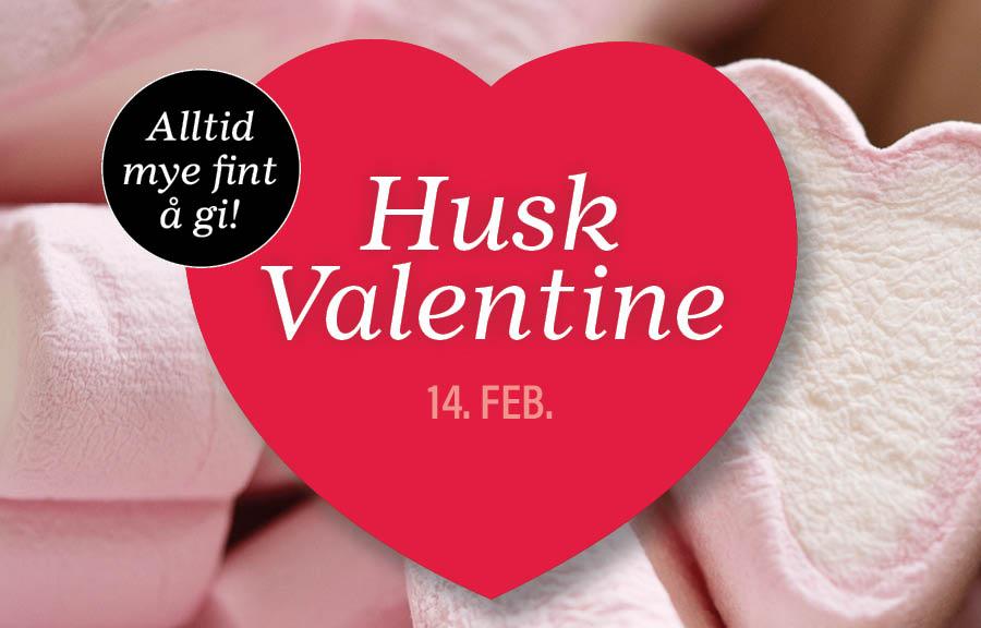 gaver til valentine