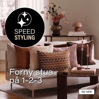 Speed styling av stua