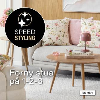 Speed styling av stua