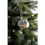 Julekule champagneglass