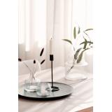 kronelysestake lea i sort metall på lysfat