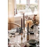 Lysestake Tris i begge størrelser på oppdekket bord