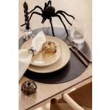 Kuvert for Halloween med edderkopp, spøkelse og gresskar