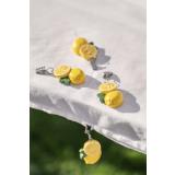 Duklodd Sitron på duk