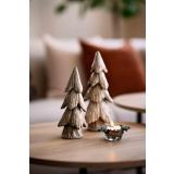 Telysholder Lønneblad på sofabord