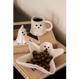 Spøkelse kopp, dekorfigur og skål