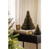 Papirtre grønn i to størrelser på sidebord