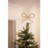 Sløyfe på toppen av juletreet