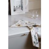 Kjøkkenhåndkle med blomstermotiv