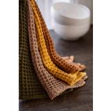 Samlebilde kjøkkenkluter i fire farger