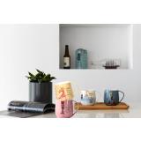 Stablet lykketegning krus på spisebord