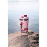 Lykketegning - Hjertets vei Termokopp rosa ved vannet