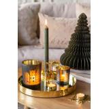 Telysholder Amsterdam i to størrelser på lysfat med lys