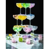 Champagneglass fra Magnor glassverk