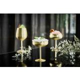 Sontell gold drinkglass med isbiter