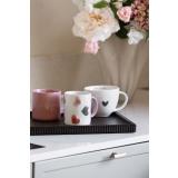 Kjærlighetskopper på lysfat rille