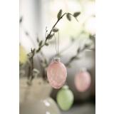 Glassegg frost hengende på gåsunger