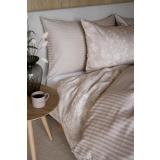 Sengesett Adele og Amalie Sateng i seng beige