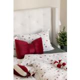 Sengesett i flanell med julemotiv