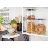 Smart Seal Oppbevaringsbokser i hylle