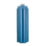 kronelys støvblå 27 cm