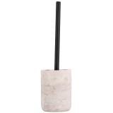 Toalettbørste marmor beige