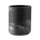 tannglass sort marmor