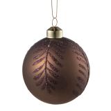 Julekule blader brun