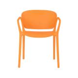 Utestol Sol, oransje