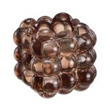 Lysestake kombi Bubbles 6,5cm brun