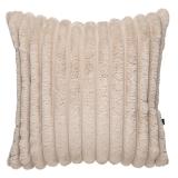 Putetrekk Faux fur striper 48x48cm