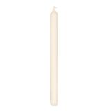 Kronelys 100%stearin 27,5 cm off white