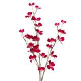 Gren med rosa blomster