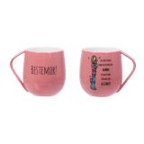 Lykketegning - Bestemor Krus 40 cl rosa