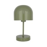 Bordlampe Napoli oppladbar 24 cm grønn
