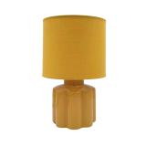Bordlampe Flower 25 cm gul