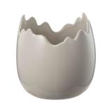 Potte keramikk beige shiny