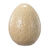 Dekoregg blomster 9 cm gul