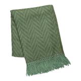 Pledd ZigZac 130x170 cm grønn